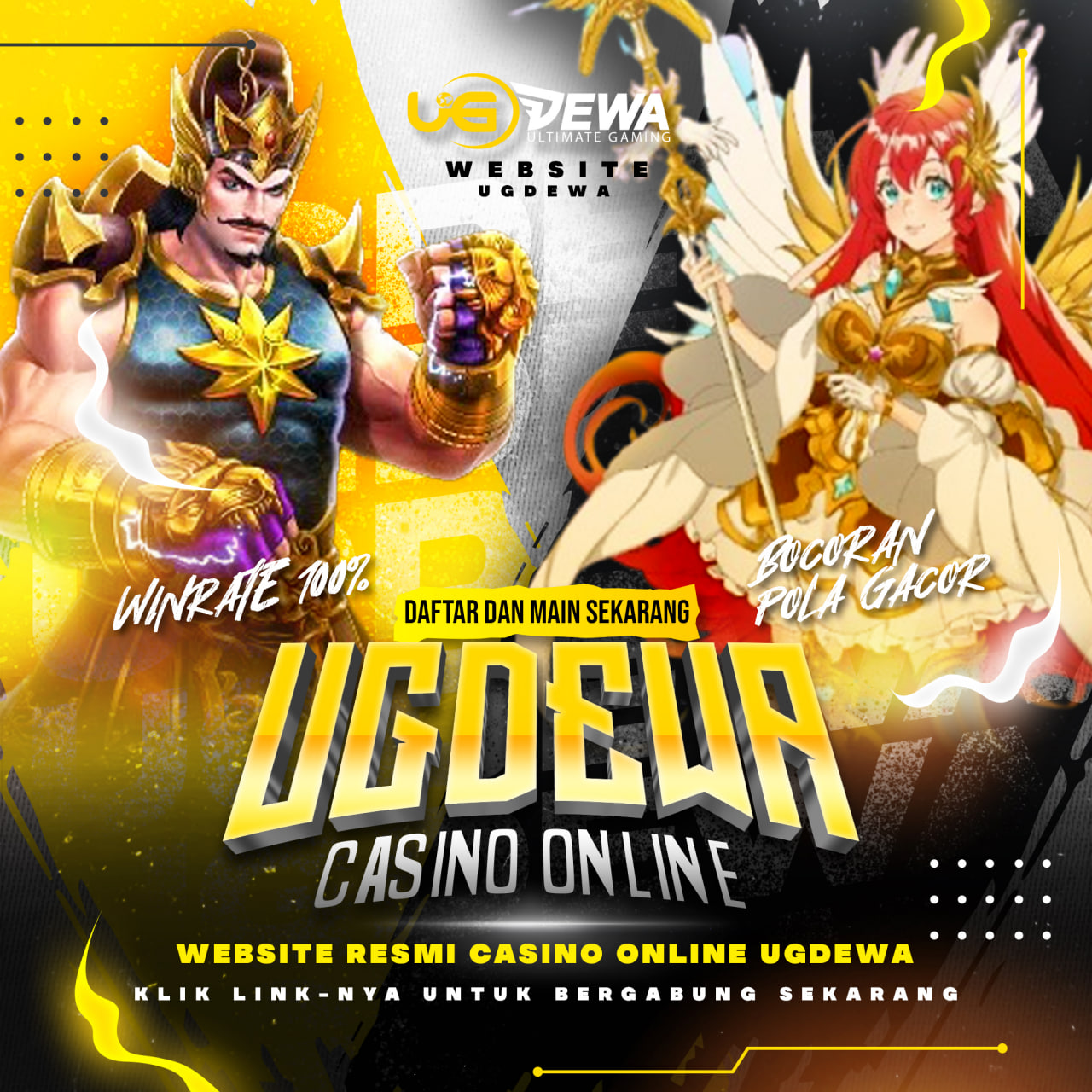 UGDEWA- Gacornya Situs Slot X1000 Petir Tiada Henti image 1